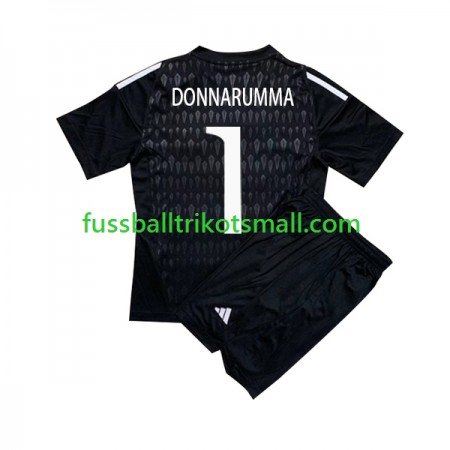 Fußballtrikots Italien Donnarumma 1 Torwart Kinder 2023 Kurzarm Auswärts-trikot kaufen